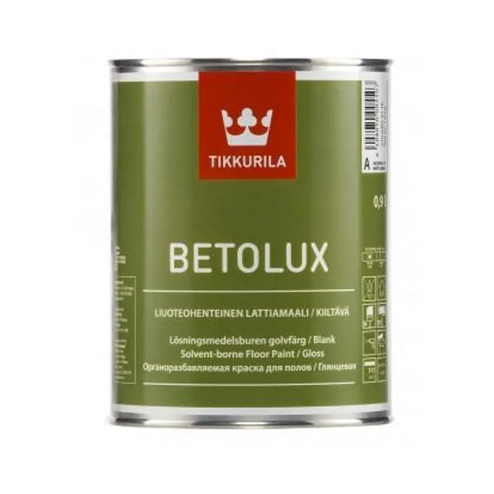 Betolux, уретан-алкідна фарба для підлоги 