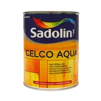 Панельный акриловый лак SADOLIN Celco Aqua, BC (прозрачная база), бесцветный матовый 
