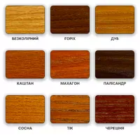 Лазур-лак для деревини MIKS Color алкідна безколірна 0,6кг  - фото 2