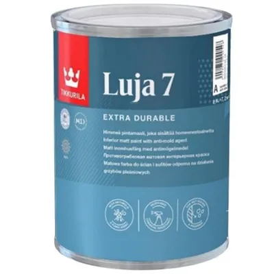 TIKKURILA Luja 7, матова вологостійка інтер’єрна фарба