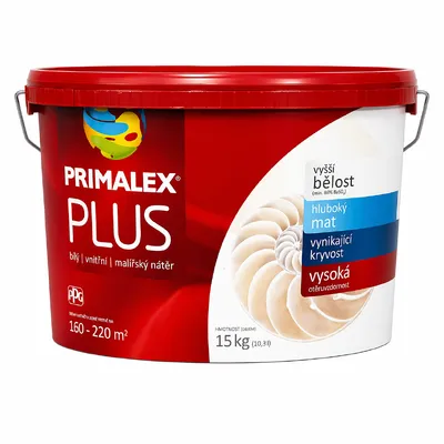 Краска для стен на известковой основе PRIMALEX Plus 15кг