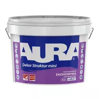 Мелкоструктурная краска AURA Dekor Struktur MINI акриловая белая 9,5л 