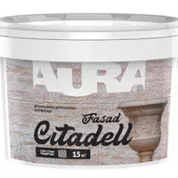Декоративная фасадная штукатурка AURA Citadel Fasad с эффектом камня 15кг 