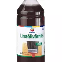 Олифа льняная натуральная ESKARO Linaolivarnits 1л 
