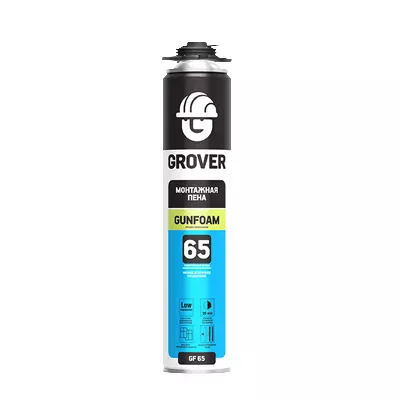 GROVER GF65, монтажна піна біла під пістолет