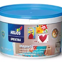 Фарба для стін з магнітним ефектом HELIOS SPEKTRA Magnetic матова RAL 7024 (графітно-сіра) 2кг 
