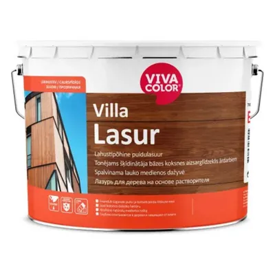 VIVACOLOR Villa Lasur, деревозахисна лазурь для зовнішніх робіт,
