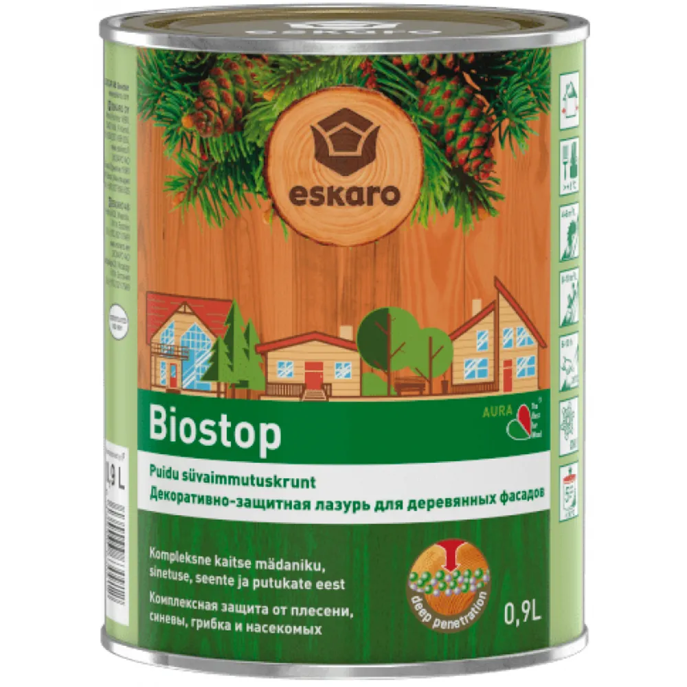 ESKARO Biostop, біоцидний грунт для деревини 