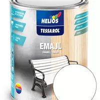 Емаль алкідна напівматова універсальна HELIOS TESSAROL Enamel Satin біла 0,75л 