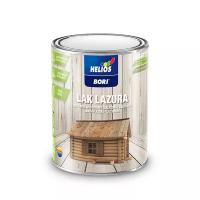 Лазурь с воском для древесины BORI High-Layer Wood Stain алкидная полуматовая бесцветная (1) 0,75л