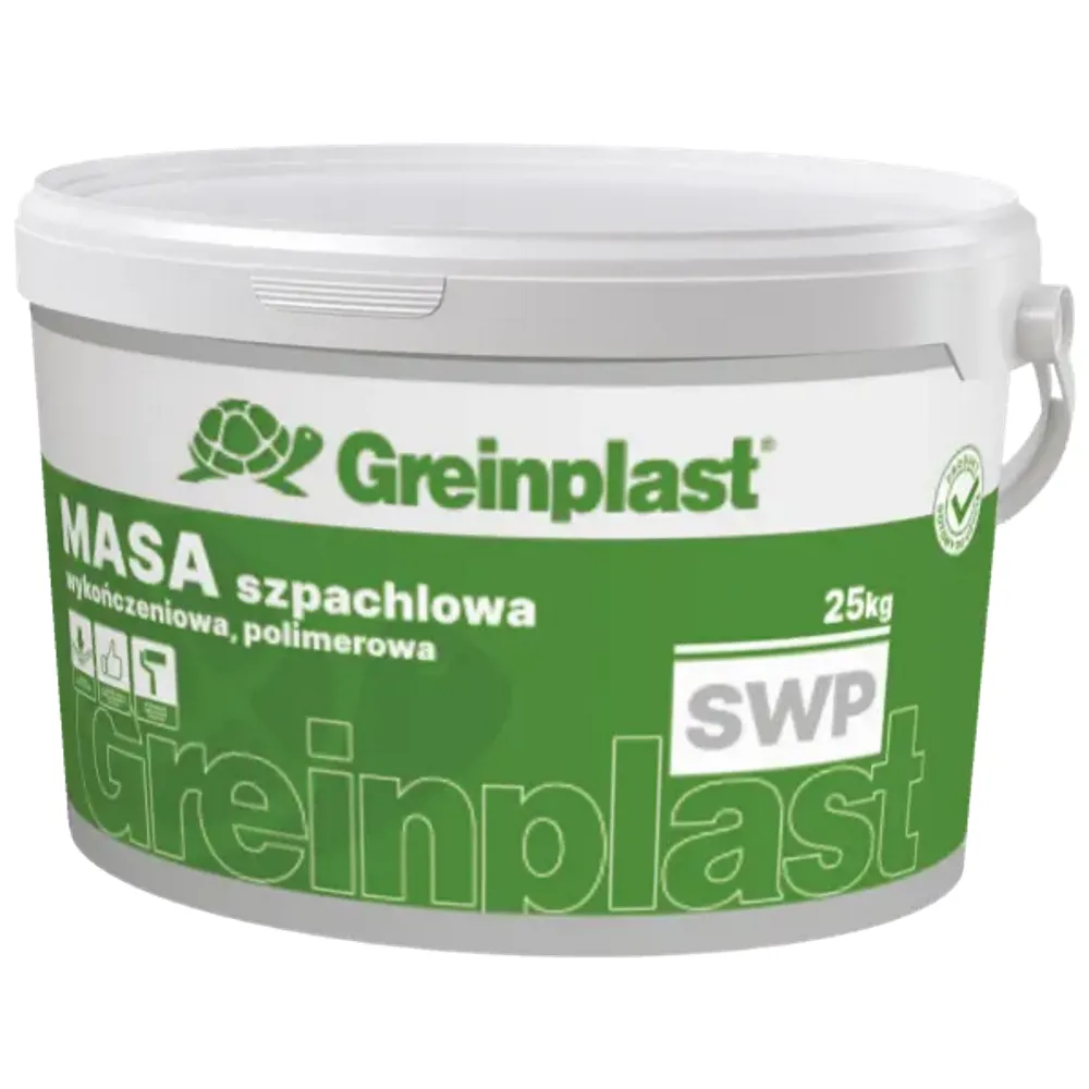 Шпаклівка полімерна фінішна GREINPLAST SWP готова для нанесення біла 17кг 