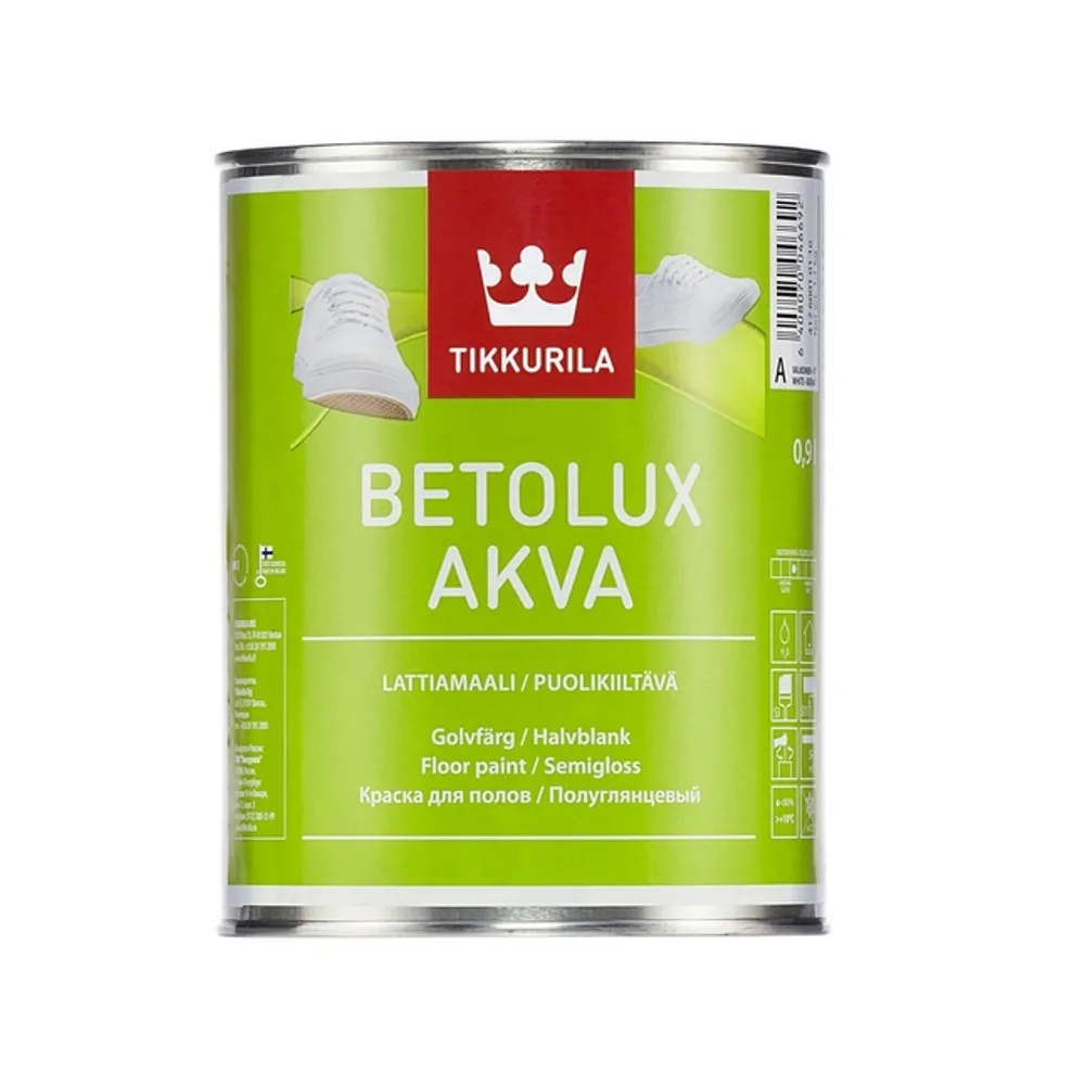 Betolux Aqua, поліуретан-акрилатна фарба для підлоги 