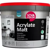 VIVACOLOR Acrylate Matt, зносостійка глибокоматова фарба для стін 