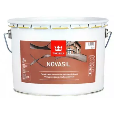 Novasil, фасадна силіконмодифікована акрилатна фарба