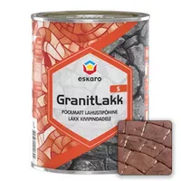 Лак для камня на растворителе ESKARO Granit Lakk S с эффектом мокрого камня 1л 