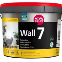 Краска для стен VIVACOLOR Wall 7 шелковисто-матовая, 