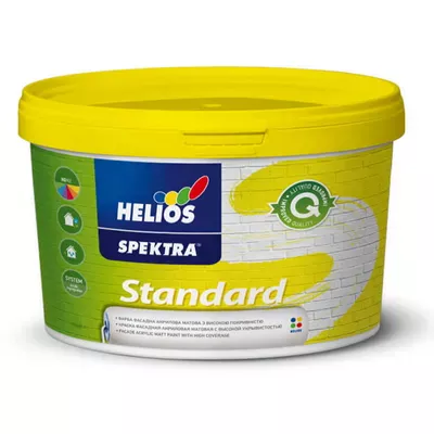 Краска фасадная акриловая SPEKTRA Standard Pro прозрачная база (В3) 1,86л