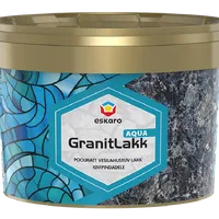 Лак для камня на водной основе с эффектом мокрого камня ESKARO Granit Lakk Aqua, 