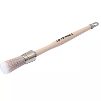 ANZA Pro Super Round BR Wood, круглий пензлик з дерев’яною ручкою,