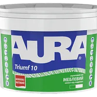 Акриловий лак для меблів AURA Triumf 10 шовковисто-матовий 0,75л 