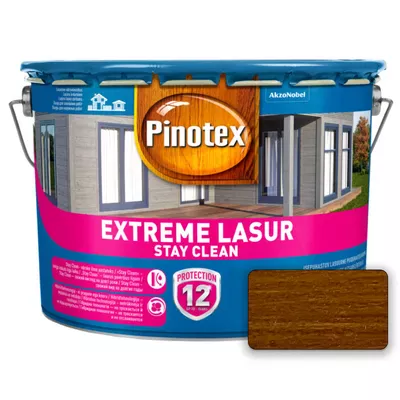 Лазурь для дерева PINOTEX Extreme Lasur атмосферостойкая с эффектом самоочищения тик 10л
