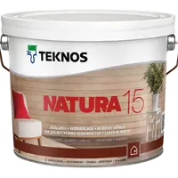 Панельный лак TEKNOS Natura 15 на водной основе полуматовый 