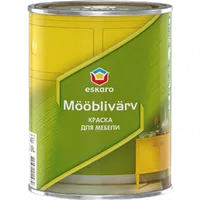 Краска для мебели ESKARO Mooblivarv акриловая полуглянцевая TR (прозрачная база) 0,9л 
