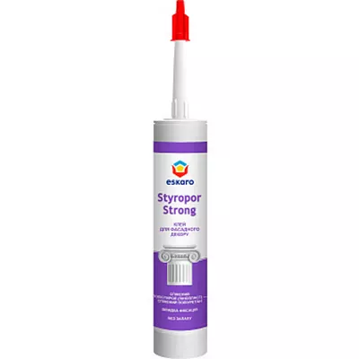 Styropor Strong, клей для фасадного декора