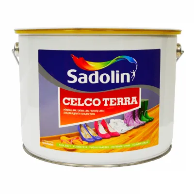SADOLIN Celco Terra 20, напівматовий уретан-алкідний паркетний лак,