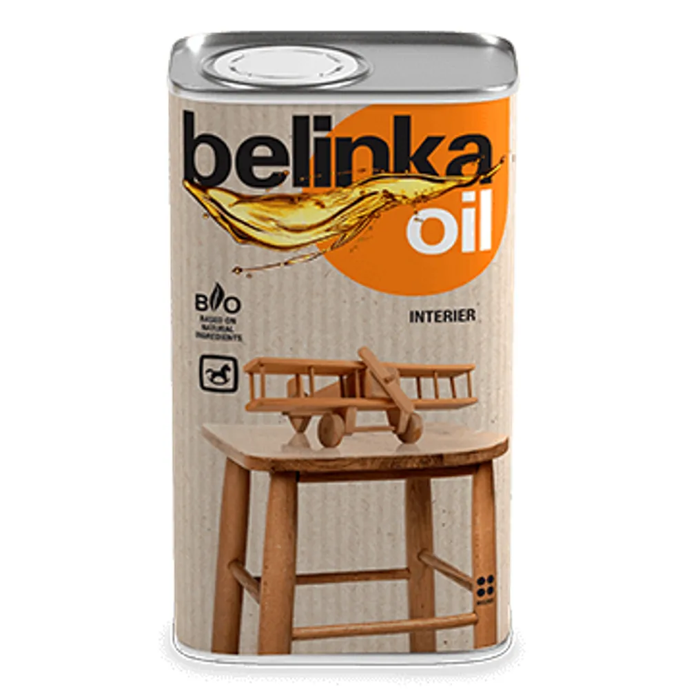 Масло для детских игрушек и мебели из дерева BELINKA Oil Interier 0,5л 