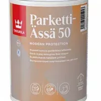Паркетный лак TIKKURILA Parketti-Assa 20, полиуретан-акрилатный полуматовый 