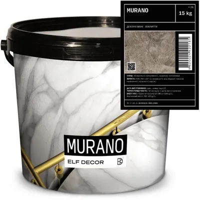 Декоративная венецианская штукатурка MURANO Elf Dekor,