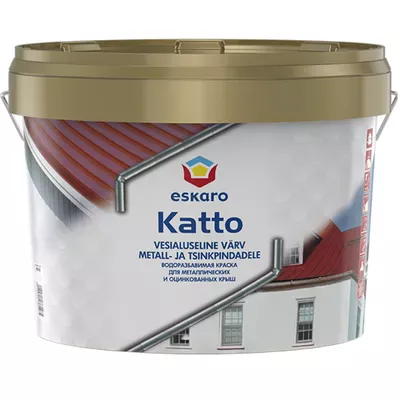 Краска для оцинкованных металлических крыш ESKARO Katto,