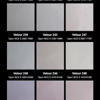 Декоративная перламутровая штукатурка AURA Velour Silver с бархатным эффектом 1л  - фото 7